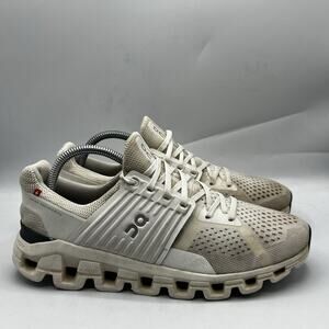 On Cloudswift Womens Size 10 Glacier White Mesh Running Athletic Shoes 4198923